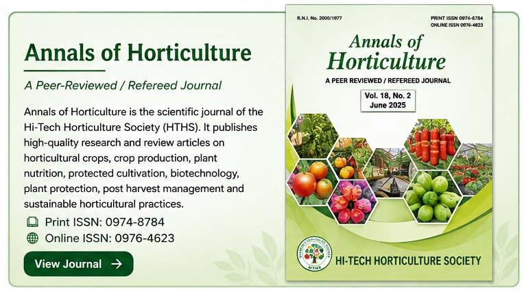 Annals of Horticulture