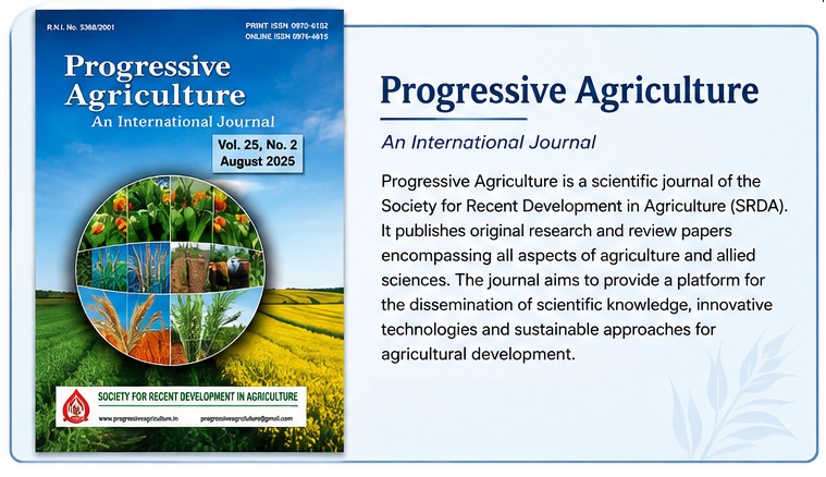 Progressive Agriculture Journal
